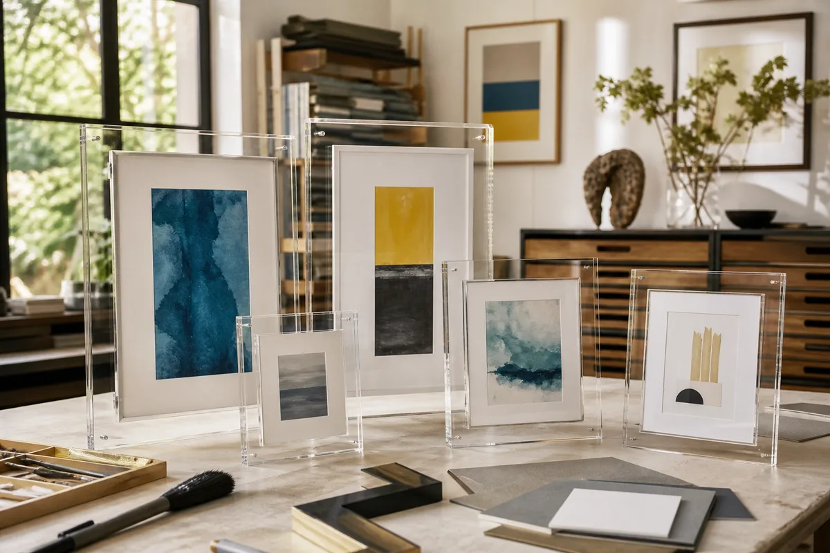 Cadres plexiglas, ce qu'ils apportent et ce qu'ils coûtent