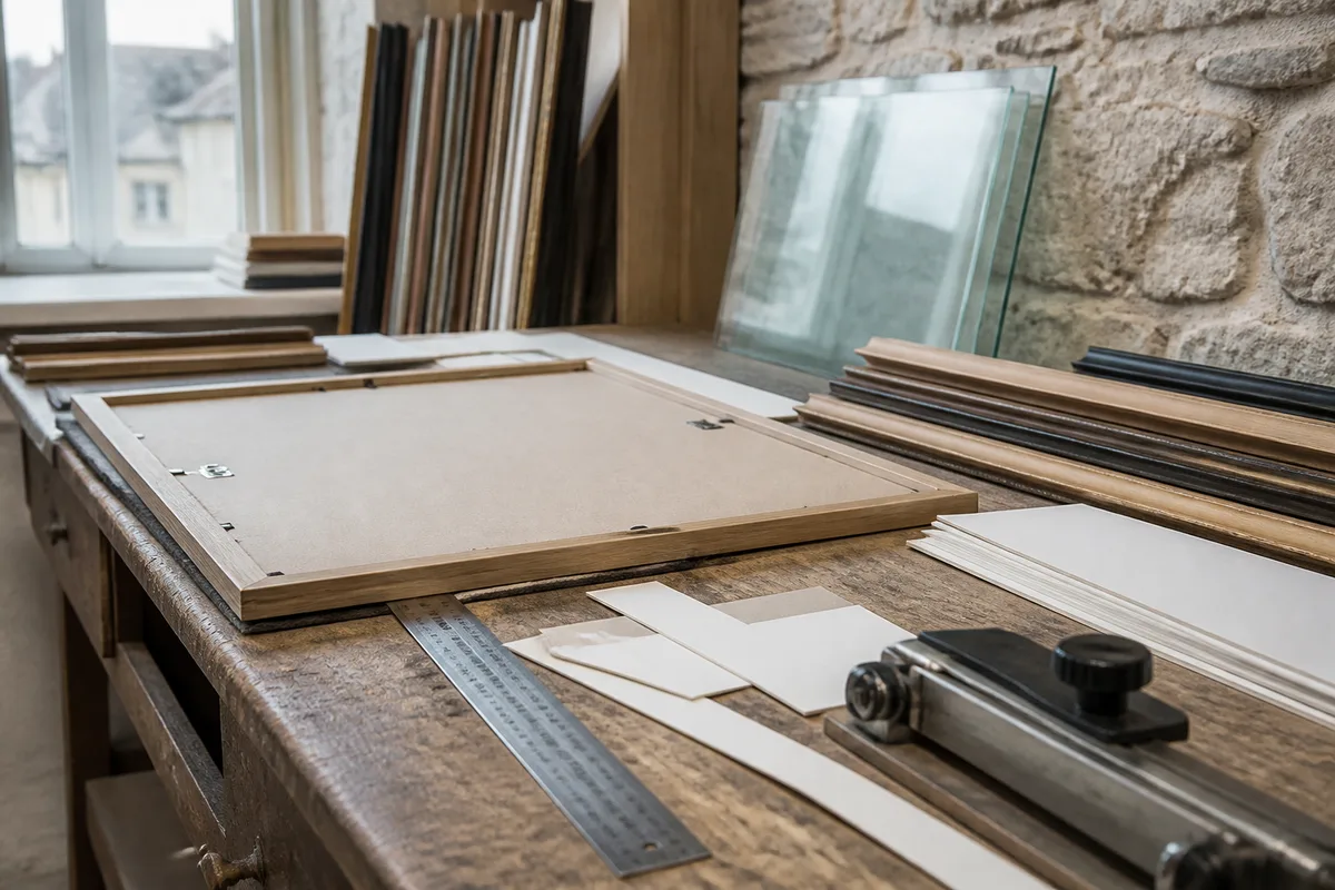 Encadrement sur mesure